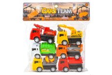 Набір машин інерційних в кульку 6шт FL599 (Мас) 