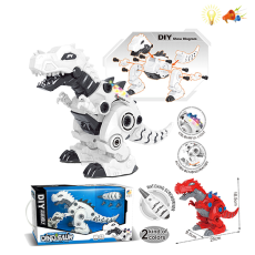 Конструктор-робот на шурупах Динозавр 801-1 (32шт/2) 36*12*21