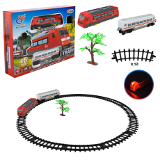 Потяг арт. JHX8807 (60шт/2) батар світло, звук, короб. 36*6,5*25см