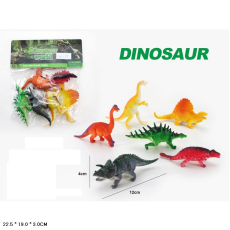 Тварини арт. 303-59 (144шт/2) динозавриі, 4 шт. пакет 12*16,5*2см(КІ)