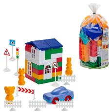 Конструктор "Лідер" №2 (80 деталей), пак. пвх(DS)