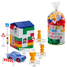 Конструктор "Лідер" №3 (100 деталей), пак. пвх(DS)