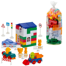 Конструктор "Лідер" №4 (150 деталей), пак. пвх(DS)