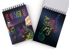 Набір для творчості "Grattage" A6 малий (25) (Пок)