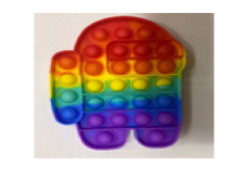 Іграшка антистрес Pop It  ANSS-3 "Among Us"													