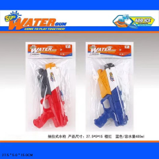 Водяний меч арт. YS385 (96шт/2) з насосом 27,5*5*15 см, 2 кольори в пакеті(КІ)