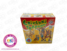 Кубики "Домашні тварини" 1837 (ІФ)