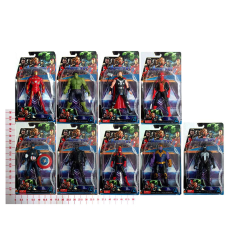 Герои  XY9100 (192шт/2) 9 видов, на планш 17,5*30 см(КИ)