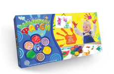 Пальчикові фарби "Моя перша творчість" 4 кольори (Пок)