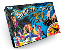 Підлогова гра "Гранд Твистеп", настільна гра "МИНИ ТВИСТЕП" (10)(Пок)