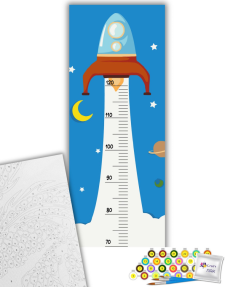 Ростомір "Космічна ракета" 30*80 см														