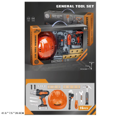 Набір інстртументів арт. 778-28 (36шт/2) батар.,світ.,звук,короб 41,6*26,8*7,5см(КІ)