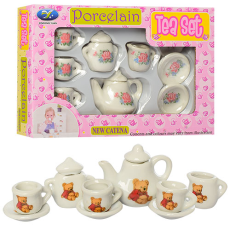 Посуд 868-C29-C33 (120шт) чайний сервіз, 9 предметів, 2 види, в кор-ці, 17,5-11,5-3,5см		
