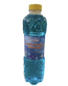 Доливка для мильних бульбашок(блакитна) 1000мл.(DS)