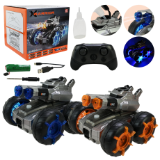 Танк р/к арт.CV-B902(30шт/2)акум.,стріляє гелевими кулями,світящ.колеса,у короб.18,5*15,7*11,8см(КІ)