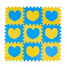 Килимок пазл EVA арт. K1201 (20шт) 31*31*1см 9 деталей(КІ)