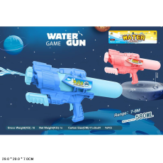 Водяний пістолет арт. M902T (96шт/2) з насосом, 2 кольори пакет. 29*20 см(КІ)