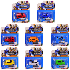 Машина TB9998-1 (576шт/3) 8 видов, на планш. 12,5*15,5*4,5см(КИ)