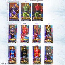 Герои 28001 (72шт/2) свет, звук,11видов, в коробке 17,5*6,5*30,3см(КИ)