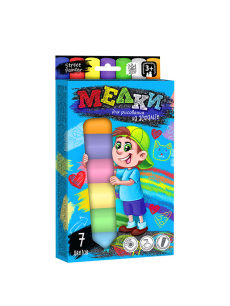 "Крейда для малювання на асфальті" велика 7 шт укр. (20)(Пок)