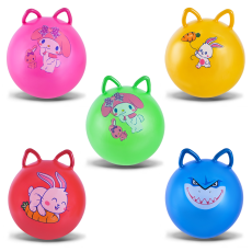 М'яч для фітнесу арт. PB25117 (80шт)  45 см 380 грам 5 кольорів(КІ)