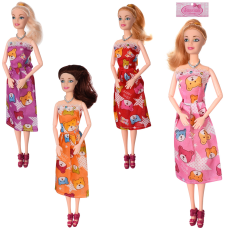 Лялька A629-L14 (72шт) шарнірна, 29см, 4 види, в кульку, 11,5-37-4см		