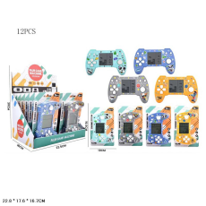 Електронна гра арт. LZ8904 (216шт/2) 18дисп бок по12шт 4 кольори мікс, планшет 10*16,5*2см,(КІ)