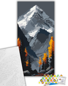 Набір для розпису "Непокорена вершина" 40*80 см														