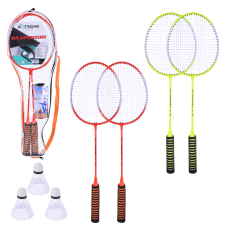 Бадмінтон арт. BD20599 (50шт)  дві ракетки, набір воланов у сумці(КІ)
