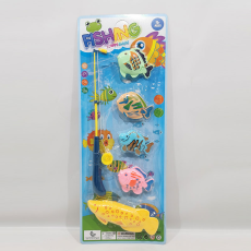 Рибалка арт. 055A (144шт/2)  вудка, 5 рибки, планшет  22*28*2,5см(КІ)