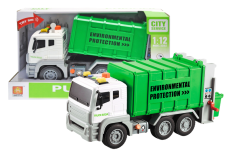 Сміттєвоз інерційний, озвучений, зі світлом, в коробці WY820A р.35,5*14,5*21см.(Мас)	