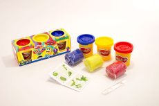 Набір креативної творчості "Тiсто для лiпки "Master Do" 3 банки*50г укр. (15), TMDB-01-03(Пок)