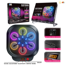 Настінний бокс CXL800-106 (8шт)світло,звук,боксерські рукавички,табло,Bluetooth,у коробці (45*10*40с