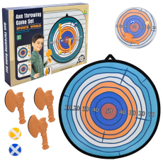 Дартс арт. JB6109A (108шт/2)  2 м'ячика,3 топорика 56 см(КІ)