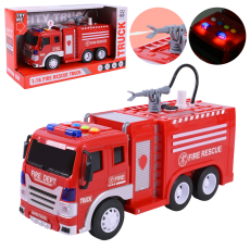 Машина  арт.ZY227A (36шт/2) батар.Пожежна машина, світло,звук,бризкає водою, короб. 32*11,5*18,5(КІ)