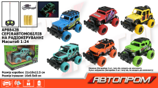 Машина р/к  арт. AP8842B (72шт/2) батар.,світ.,короб. 21*12,5*10см(КІ)