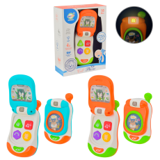 Моб.телефон арт. 503-7 (96шт/2)2 кольори мікс, звуки,мелодії, короб. 20,6*15,1*6,4см(КІ)