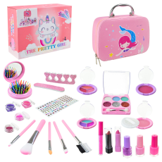 Косметика арт.2605B-JY2405 (36шт/2)Лаки, тіні, помада, аксес, валіза короб. 21,3*15,6*15,8см(КІ)