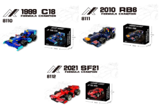 Конструктор арт. 8110/8111/8112 (144шт) 3 види у коробці 18*15*5см(КІ)