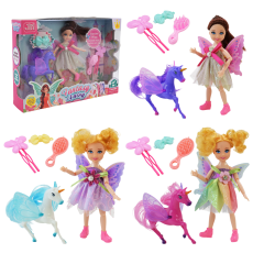 Лялька арт. 5805-1/2/3 (5803-3) (72шт/2)   мікс 3 види, лялька, поні, аксес короб. 19*5*28см(КІ)