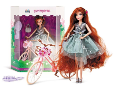 Лялька арт. KH23/020 (24шт/2)   Emily Romantic з велосипедом короб. 30*34*10  см(КІ)