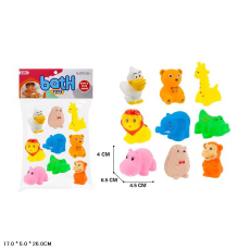 Пискавка арт. 88-45 (192шт/2) р-р 6,5*4,5*4см, 9 шт., пакет 17*5*26см.(КІ)