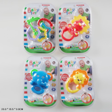 Брязкальце арт.536-007 (384шт/2) 4 вида микс, планшет 23*15,5*3см(КІ)