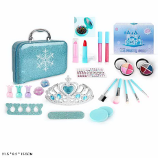 Косметика арт. 2605W-JY2405 (24шт)   Лаки, тіні, помада, аксес, валіза короб. 21,3*15,6*15,8см(КІ)