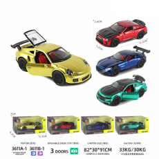 Машина метал. 4 видів 3611A-1 15,5*7*7см (240/2)