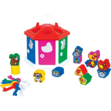 Куб. "Розумний малюк" Будиночок 2438 (ІФ)