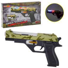 Пістолет арт. 814 (120шт/2)  батар. світло, короб. 24,5*14,3(КІ)