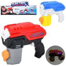 Водяний автомат M80000B (48шт) 22см, світло, 2 кольори, на бат-ці, у пакеті, 23,5-32-6см			