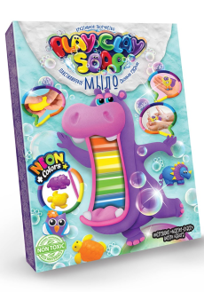 Набір креативної творчості "Пластилінове Мило "PLAY CLAY SOAP" середній укр. (16)(Пок)