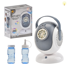 Мильна гра MY299-2 (12шт) генератор бульбашок , оберт.360°, на бат-ці,світло, звук в коробці